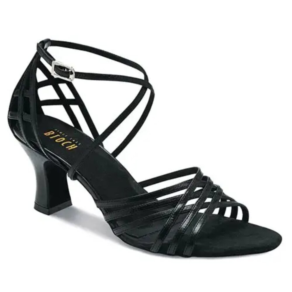BLOCH YVETTE BALLROOM DANCE SHOE – NEW – NEVER WORN - BLACK - SIZE 8.5B